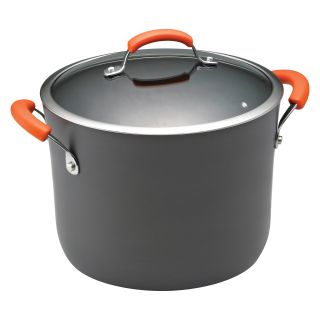 Rachael Ray Hard anodized II 10 qt. Covered Stockpot   Pots & Pans