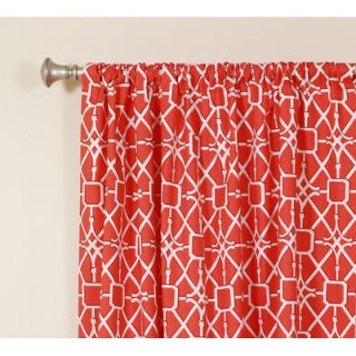 The Pillow Collection Network Rod Pocket Curtain
