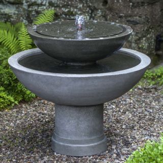 Cirrus Cast Stone 2 Tier Fountain by Campania International, Inc