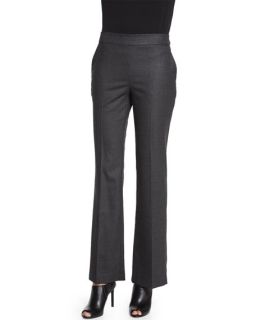 Eileen Fisher Stretch Twill Boot Cut Trousers