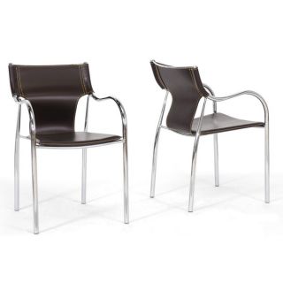 Oh Home Omega Chrome Lounge Chair with Black PVC