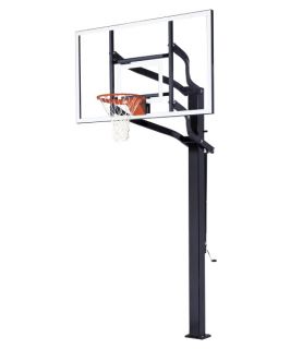 Goalsetter X672 Extreme Series Basketball System   72 Inch Glass Backboard   Basketball Hoops