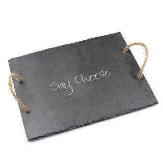 Say Cheese Slate Serving Board