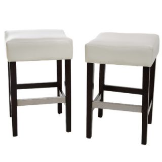 Home Loft Concept Exclusives Brinkley Bar Stool with Cusion (Set of 2)