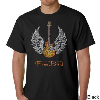 Skynyrd Mens Rock & Roll Freebird Lyric T shirt   11167633