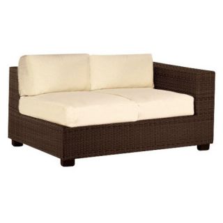 Whitecraft by Woodard Montecito Right Arm Loveseat Sectional   Outdoor Sectional Pieces