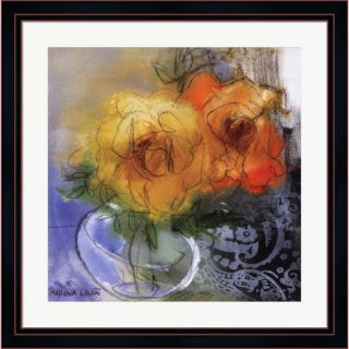 Bouquet II by Marina Louw Frame Painting Print by Evive Designs