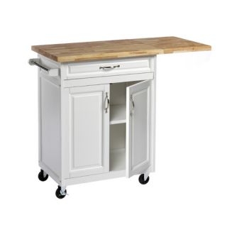 Homestar New Visions by Lane Kitchen Island with Butcher Block Top