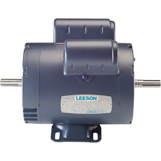 Leeson Contractor Woodworking Electric Motor — 1/2 HP, 1800 RPM, 115/208–230 Volts, Single Phase, Model# 101781  Electric Motors