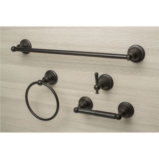 Sure Loc Stockton 4 piece Bathroom Accessory Set (Vintage Bronze