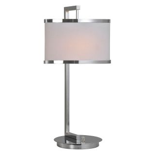 Ren Wil Loxton LPT218 Table Lamp   26H in. Chrome   Table Lamps