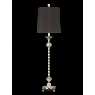 Culver Crystal 29.25 H Table Lamp with Drum Shade by Dale Tiffany