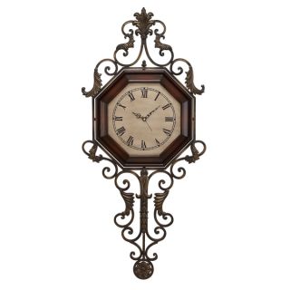 Classic Wall Clock with Pendulum
