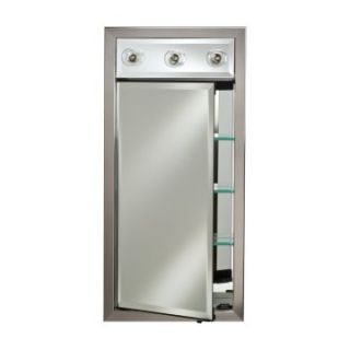 Afina Signature Collection Contemporary Lighted 24W x 34H in. Surface Mount Medicine Cabinet   Medicine Cabinets