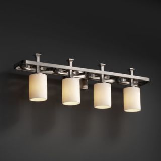 Justice Design Group Modular CandleAria 2 Light Bath Vanity Light