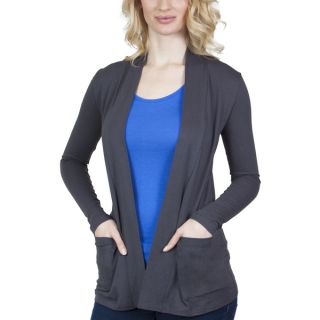 Steven Craig Apparel Open Front Cardigan with Pockets