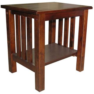 Cherry Mission style Nightstand/ End Table  ™ Shopping