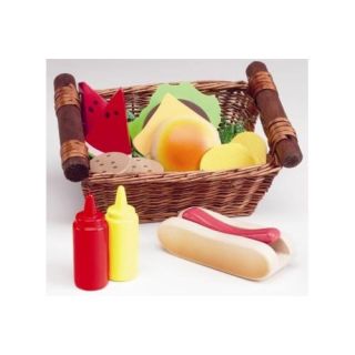 Anatex Play Food Picnic Lunch Basket