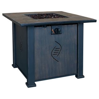 Bond Lari Gas Fire Table with Cover   Fire Pits