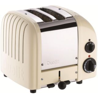 Dualit 27165 New Generation 2 Slice Classic Toaster   Canvas White   Toasters