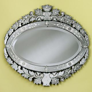 Lucila Medium Wall Mirror by Venetian Gems