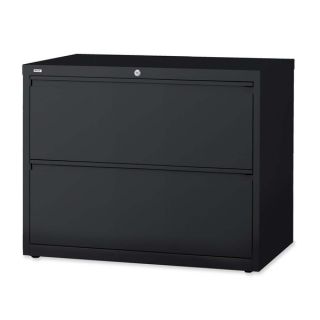 Lorell Hanging File Drawer Charcoal Lateral Files