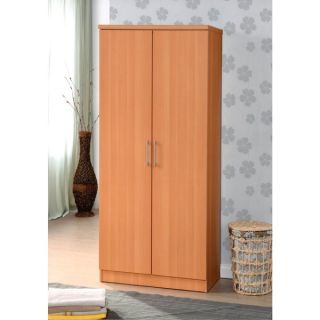 Two Door Wardrobe with Shelves   16109660   Shopping
