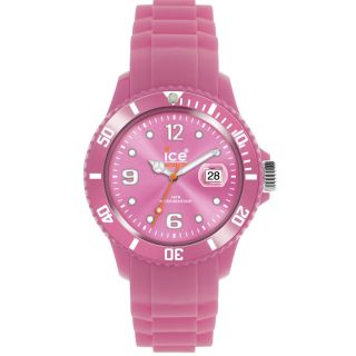 Ice Watch Womens Sili SS.VT.B.S.11 Pink Silicone Quartz Watch with
