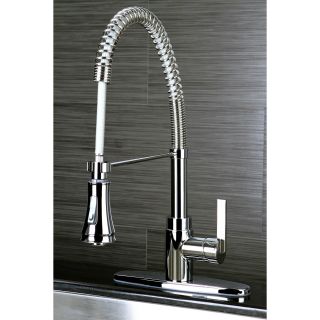 Continental Modern Spiral Pull down Chrome Kitchen Faucet  