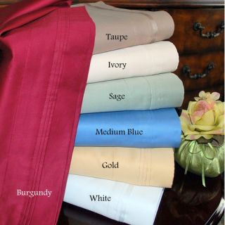 Simple Luxury 1000 Thread Count Egyptian Cotton Solid Sheet Set