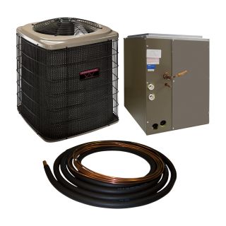 Hamilton Home Products Sweat-Fit Heat Pump System — 2-Ton Capacity, 17.5in. Coil, 24,000/23,800 BTU, Model# 4RHP24S17-30