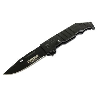 Defender 9 inch Spring Assisted Stainless Steel Folding Knife with