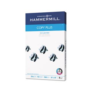 Hammermill Copy Plus Copy Paper, 92 Brightness, 20Lb, 500 Sheets/Ream
