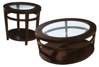 Hammary Urbana 2 Piece Round Coffee Table Set