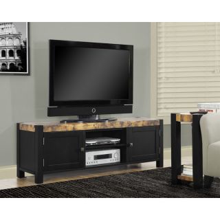 Furniture of America Drewslee Modern Multi storage Black Media Console