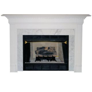 Agee Woodworks Cobblestone Wood Fireplace Mantel Surround   Fireplace Surrounds