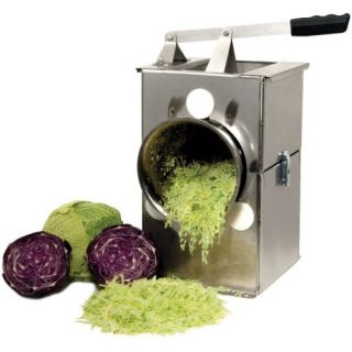 TSM Products Deluxe Stainless Steel Cabbage Shredder   Canning Supplies