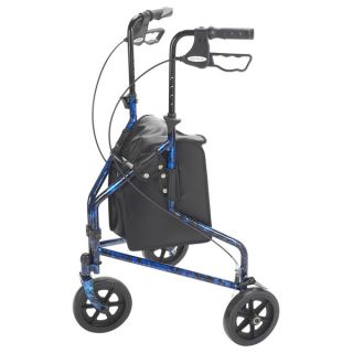 Wheel Rollator Walker with Basket Tray and Pouch   15865030