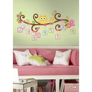 Happi Scroll Tree Letter Branch Peel & Stick Giant Wall Decal   Kids and Nursery Wall Art