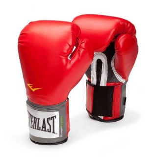 Everlast Pro Style 16 ounce Red Training Gloves
