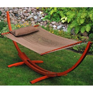 Algoma Caribbean Hammock with Stand and Pillow