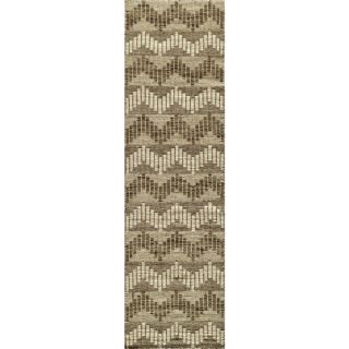Sorrel Wide Chevron Reversible Indoor Hand Woven Wool Area Rug (23 x