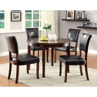Furniture of America Claxton 5 Piece Dining Table Set   Kitchen & Dining Table Sets
