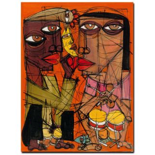 Trademark Art Me Enamoro by Dieguez Painting Print on Canvas