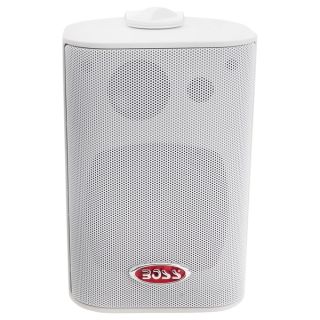 Boss MR4.3W 200 W RMS Speaker   3 way   1 Pack   White  