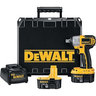 DEWALT 1/2in. Impact Wrench Kit — 14.4 Volt, Model# DC830KA  Cordless Impact Wrenches