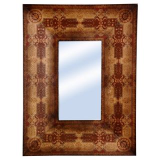Oriental Furniture Olde Worlde 31.5 H x 23.5 W Baroque Style Mirror