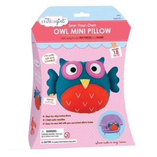My Studio Girl Sew Your Own Owl Mini Pillow Set