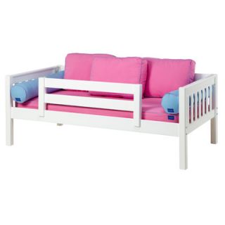 YEAH Slat Daybed with Back and Front Guard Rails by Maxtrix Kids