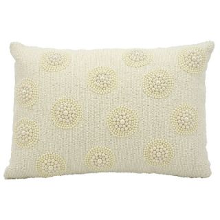 Kathy Ireland 16 inch Ivory Throw Pillow by Nourison